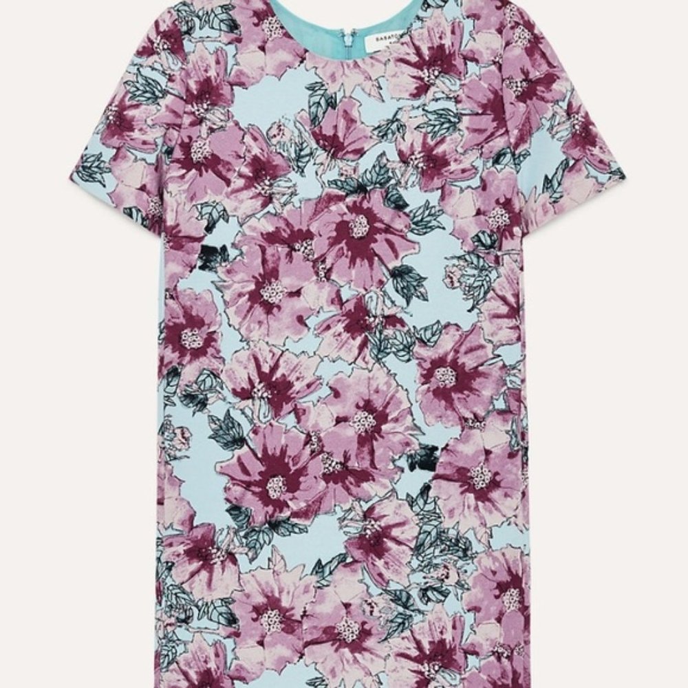Aritzia Babaton Patricio Dress blue/purple
